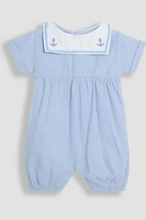 JoJo Maman Bébé Sailor Collar Romper7480 cm