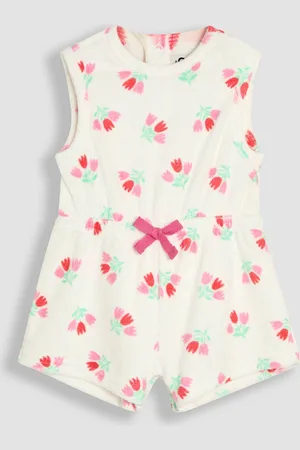 JoJo Maman Bébé Towelling Sunsuit & Scrunchie110116 cm