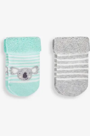 JoJo Maman Bébé 2-Pack Baby SocksNoworodek