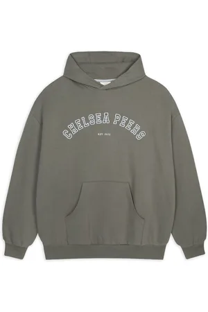 Chelsea Peers Organic Cotton Embroidered Logo Hoodie40