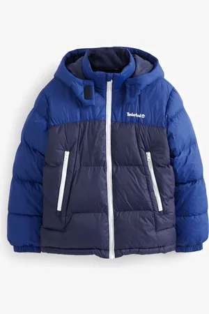 Timberland 2 Tone Logo Hooded Puffer Coat14 lat (164 cm)