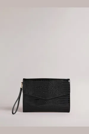 Ted Baker Crocey Croc Effect Envelope PouchJeden
