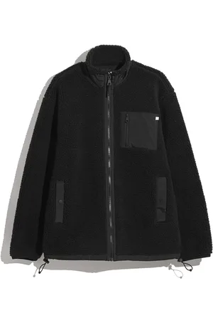 Farah Bradley Full-Zip Fleece Black JacketL