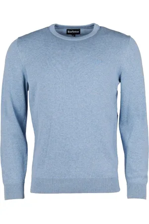 Barbour Mens 100% Cotton Pima Crew Neck Cotton JumperXXL