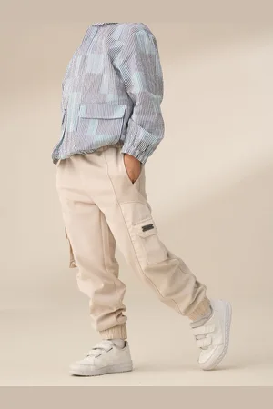 Angel & Rocket Frank Panelled Mix Fabric Joggers116122 cm