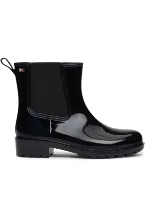 Tommy Hilfiger Kalosze Flag w kolorze czarnymEU 36 (UK 3.5)