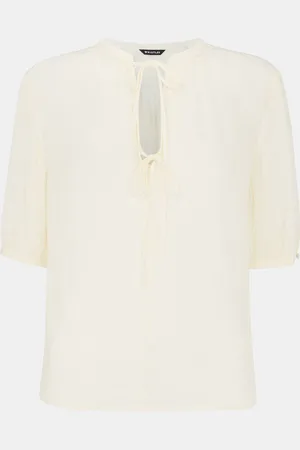 Whistles Tie Front Jessie Blouse36