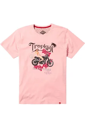 Joe Browns 100% Cotton Pin-Up Motorbike Graphic T-ShirtX-Large