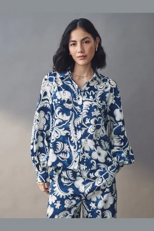 MARELLA Emme Marella Blue Unione Shirt40