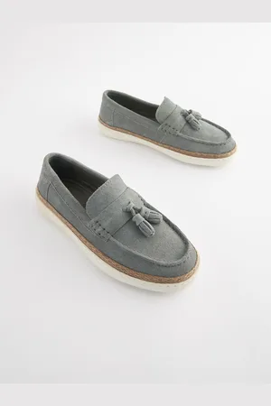 Next Leather Tassel LoafersEU 32 (UK 13)