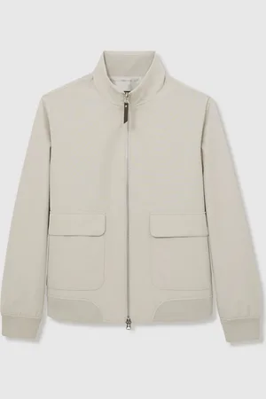 Reiss Rufus Zip-Through Funnel-Neck JacketXL
