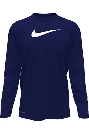 Nike Long Sleeve Solid Hydroguard Rash Vest128134 cm