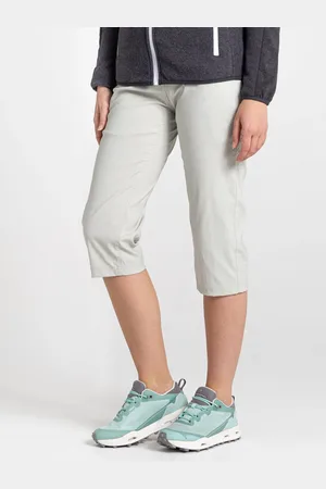 Craghoppers Grey Kiwi Pro Crop Shorts48