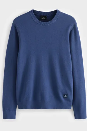 Paul Smith Dark Blue Crew Neck 100% Organic Cotton JumperM