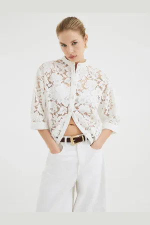 River Island Collar Lace Shirt40