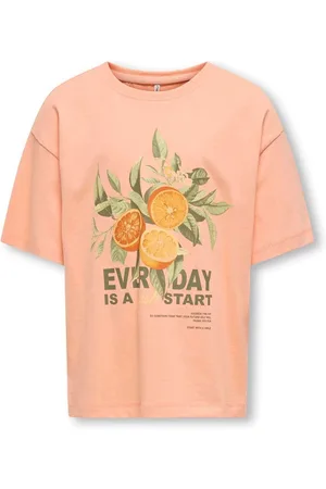 ONLY Oversized Pink Graphic Print T-Shirt122128 cm