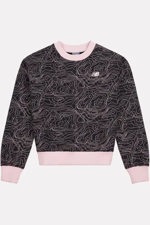 New Balance Bluza dziewczęca Aop ze szczotkowanym tyłem8