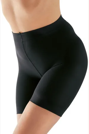 Pretty Polly 100 Denier Naturals Cooling Black Shorts 2 Pair PackS-M