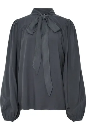 Long Tall Sally Tie Neck Top44 Wysoki