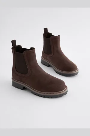 Next Leather Warm Lined Chelsea BootsEU 28 (UK 10)