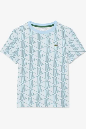 Lacoste Monogram Print Cotton T-Shirt166168 cm