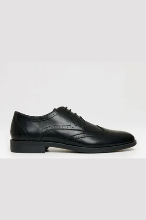 Threadbare Faux Leather Broguesuk11eu45