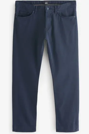 HUGO BOSS Stretch Cotton Delaware TrousersSZER.32 DŁ.30