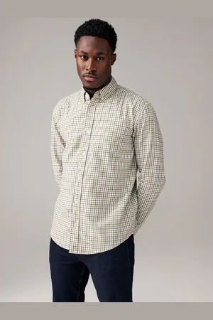 Next Check Long Sleeve 100% Cotton Oxford ShirtXS