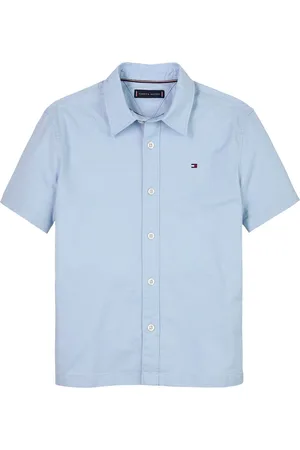 Tommy Hilfiger Stretch Oxford Short Sleeve Shirt140146 cm