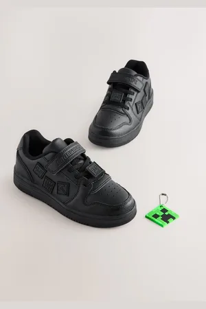 Next School Touch Fastening Elastic Lace Shoesuk7eu41