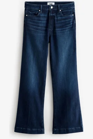 Paige Blue Leenah 32IN Wide Leg Jeans27 R