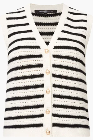 French Connection Lumi Mozart Knit WaistcoatS