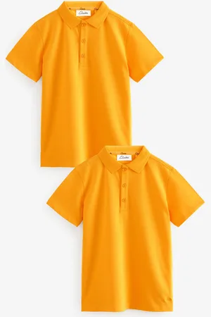 Clarks Short Sleeve 100% Cotton Boys Polo Shirts 2 Pack8 lat (128 cm)