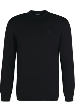 Barbour Mens 100% Cotton Pima Crew Neck Cotton JumperL