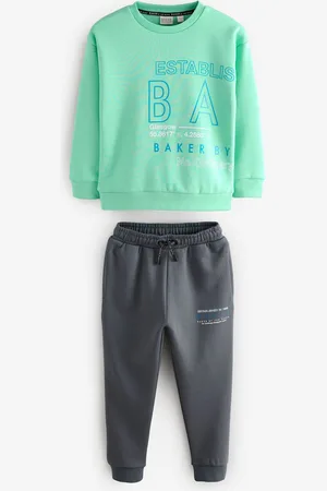 Ted Baker Green Graphic Sweatshirt and Joggers Set9