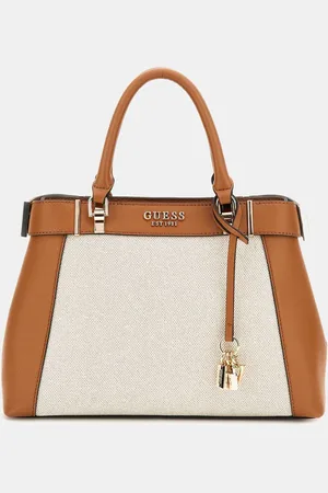 Guess Canvas Anadela Compartment Satchel BagJeden