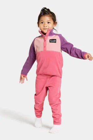 Didriksons Kids Monte Half Button Jumper104110 cm
