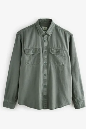 Next Cotton Tencel Blend Long Sleeve ShirtXXL