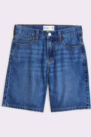 Abercrombie & Fitch Blue Baggy Denim Shorts146152 cm