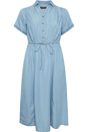Evans Blue TENCEL Dress44