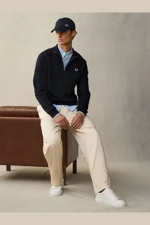 Fred Perry Quarter Zip SweatshirtX-Large