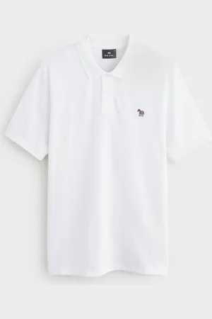 Paul Smith Regular-Fit 100% Organic Cotton White Polo ShirtXL
