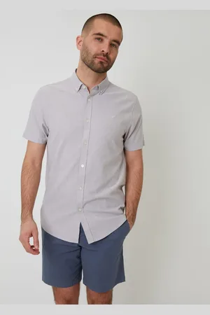 Threadbare Koszula oxford z krótkim rękawem L