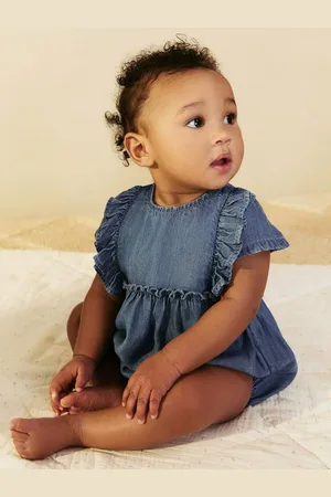 Next Frill Shoulder Baby Romper (0mths-2yrs)8086 cm