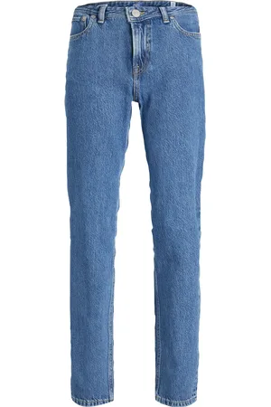 JACK & JONES Straight Fit Blue Clark Stretch 100% Cotton Jeans13 lat (158 cm)