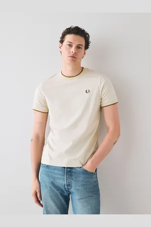 Fred Perry Koszulka z podwójną lamówką i logoM
