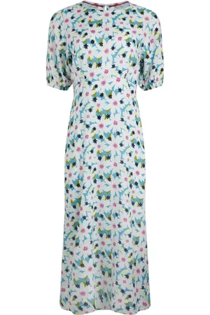 Weird Fish Everly Eco Viscose Printed Tea Dress38