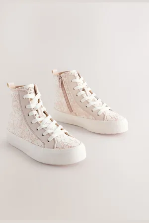 Next Lace-Up High Top Trainersuk11eu29