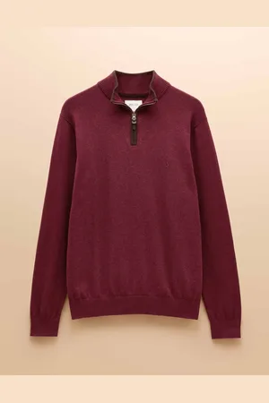 Joules Hillside Quarter Zip Knit JumperXXL