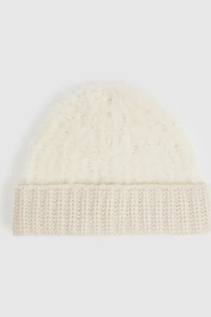 Reiss Benny Fluffy Beanie With Wool11